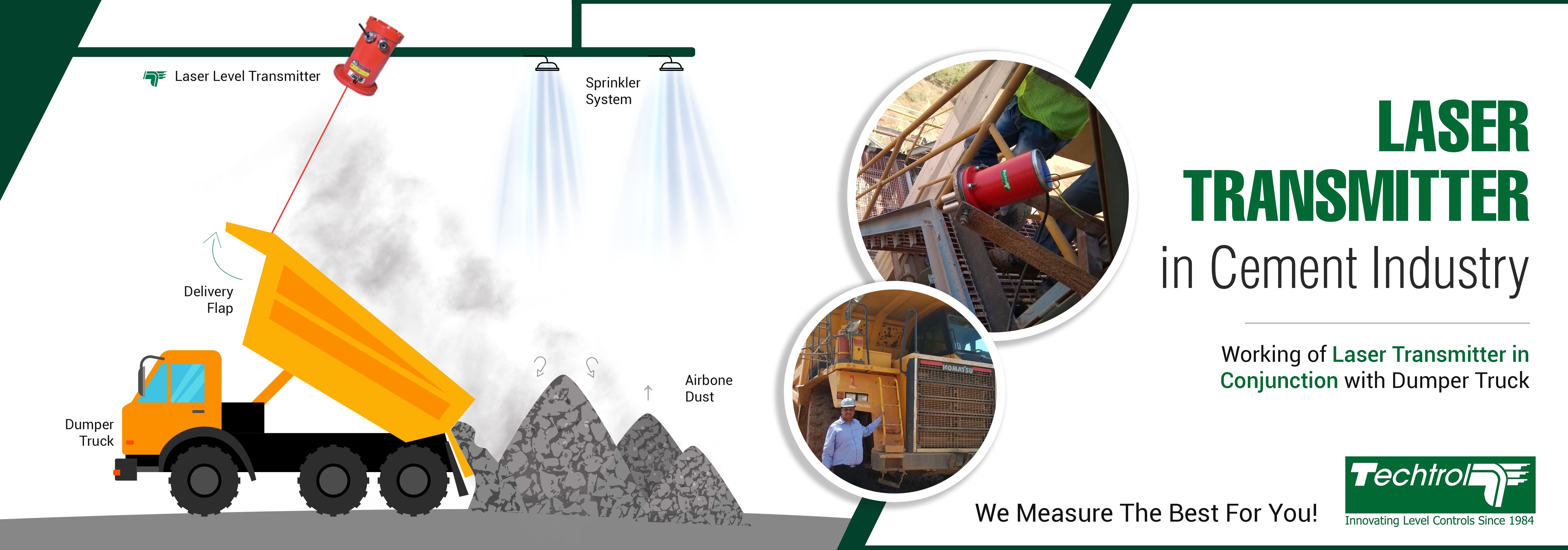 Successful Installation of Laser Transmitter in Cement Industry Successful Installation of Laser Transmitter in Cement Industry