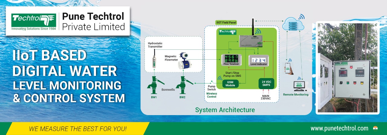 IIoT BASED DIGITAL WATER LEVEL MONITORING AND CONTROL SYSTEM 