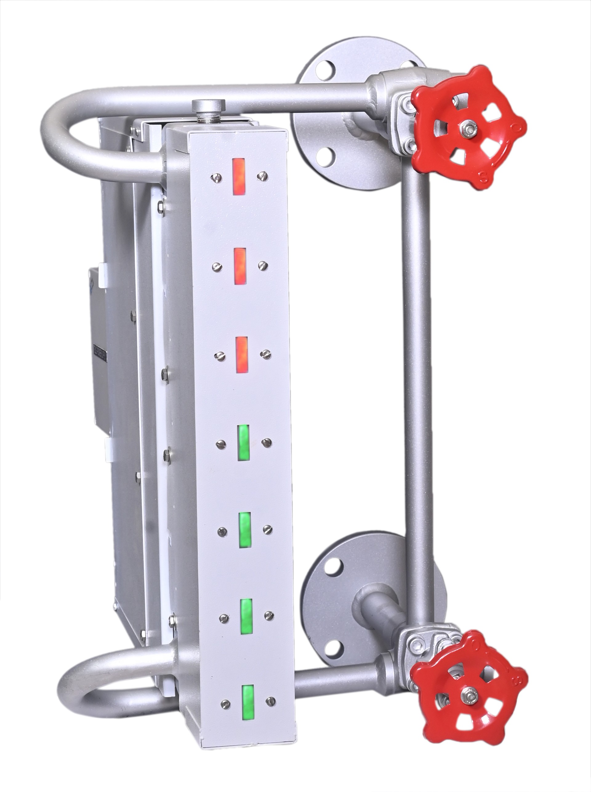 Level Gauges For Liquids- BI-COLOR MULTI PORT LEVEL GAUGE - TBLG